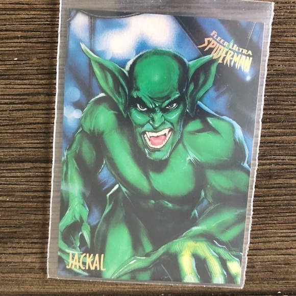 Marvel Other - ’95 Marvel Fleer Ultra Spider-Man trading card: Jackal #30